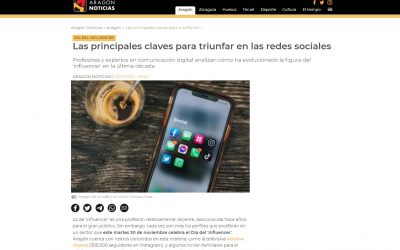 Reportaje | En Aragón Noticias sobre referentes en redes sociales