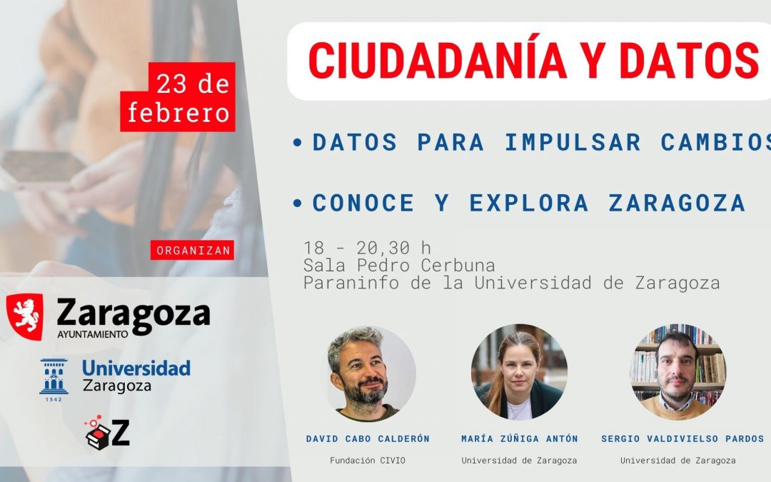 📊 Evento | Conferencia sobre datos y ciudadanía
