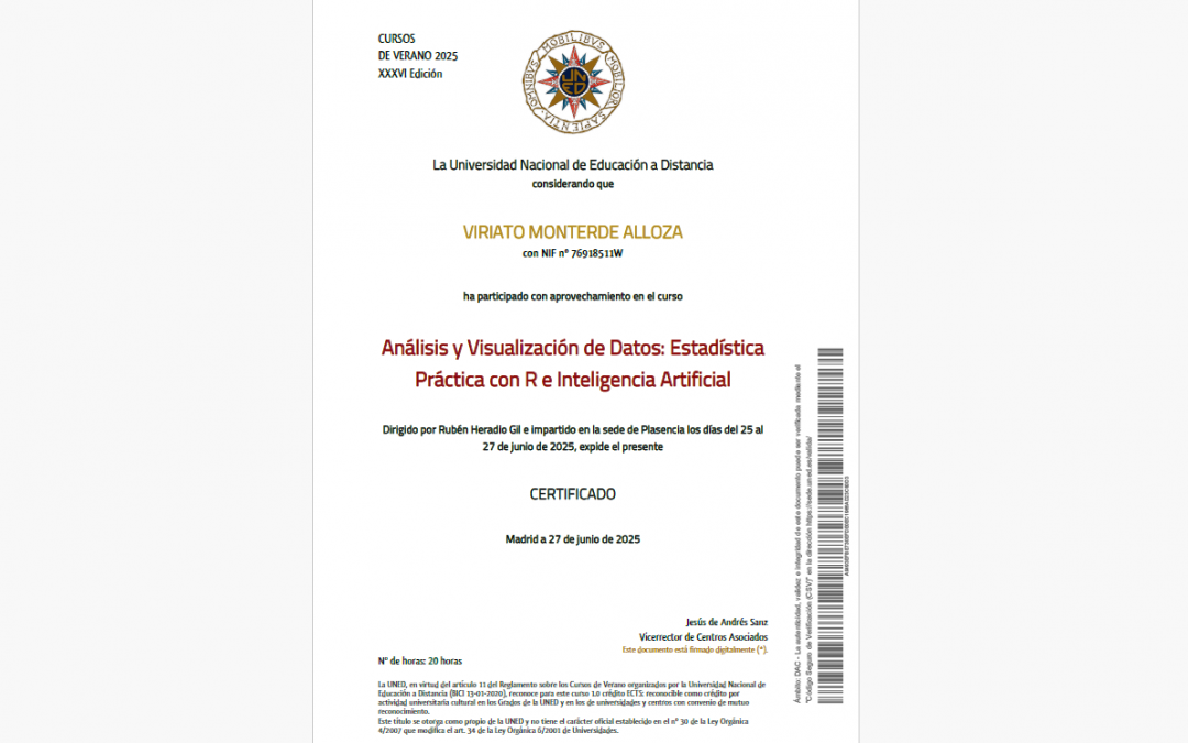 Análisis y visualización de datos